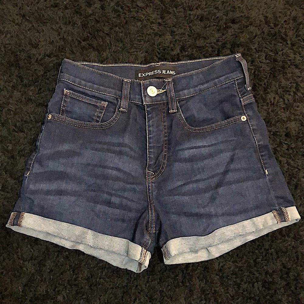 express jean shorts